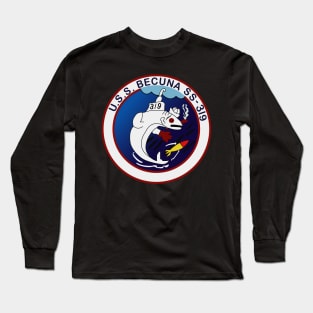 USS Becuna (SS-319) wo Txt Long Sleeve T-Shirt